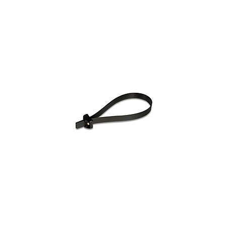 Abb DELTEC CBL TIE W/ DBL-LOCKING, HEAD, BLK ACETAL, 1000/PK, PK 1000 TYD10M